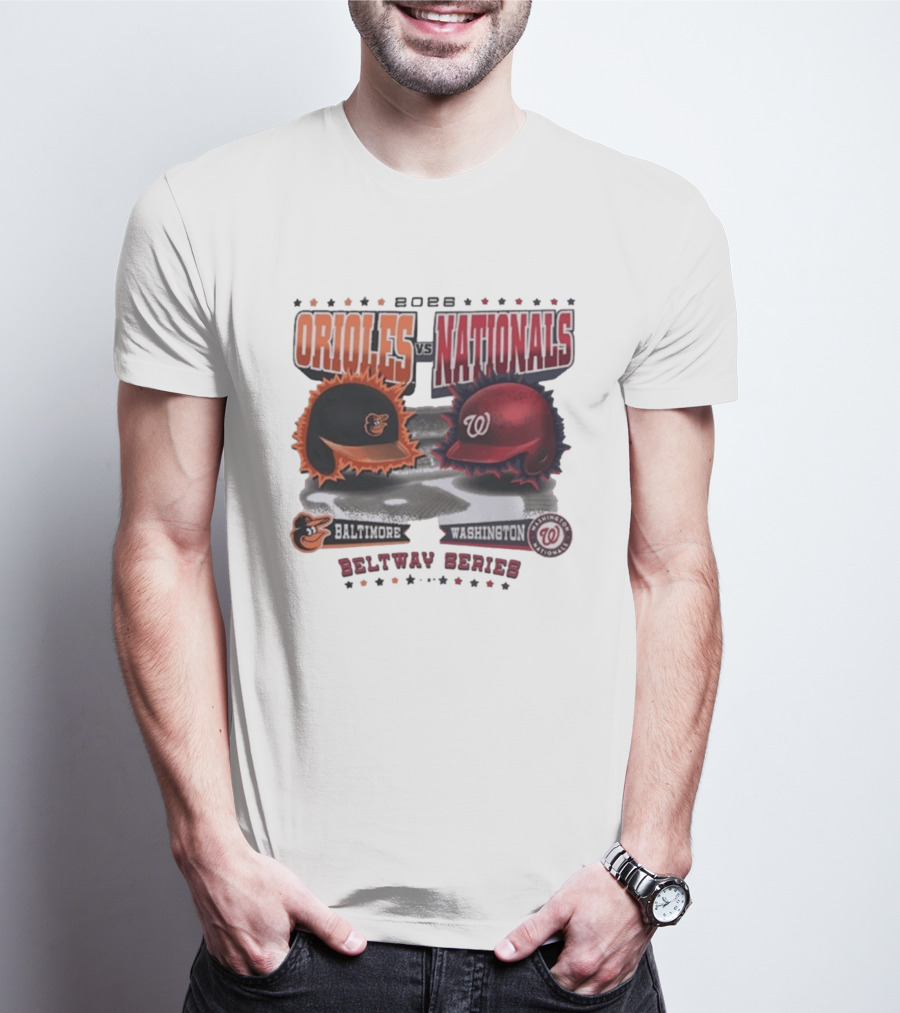 2026 Baltimore Orioles Vs Washington Nationals Beltway Series T-Shirt