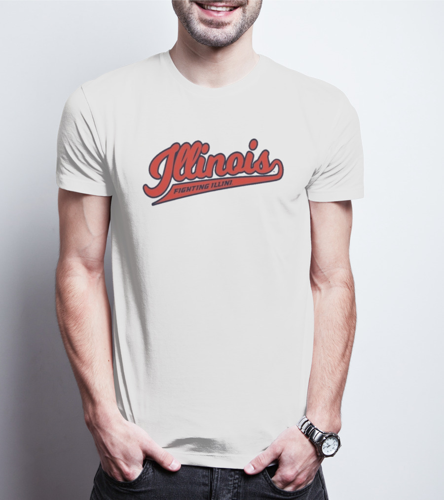 Illinois Fighting Illini Bold Script T-Shirt