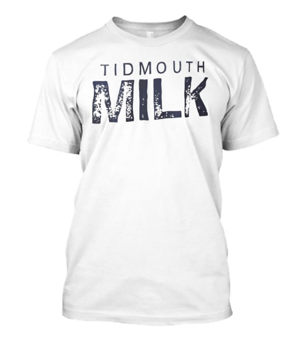 Tidmouth Milk Retro Grunge T-Shirt