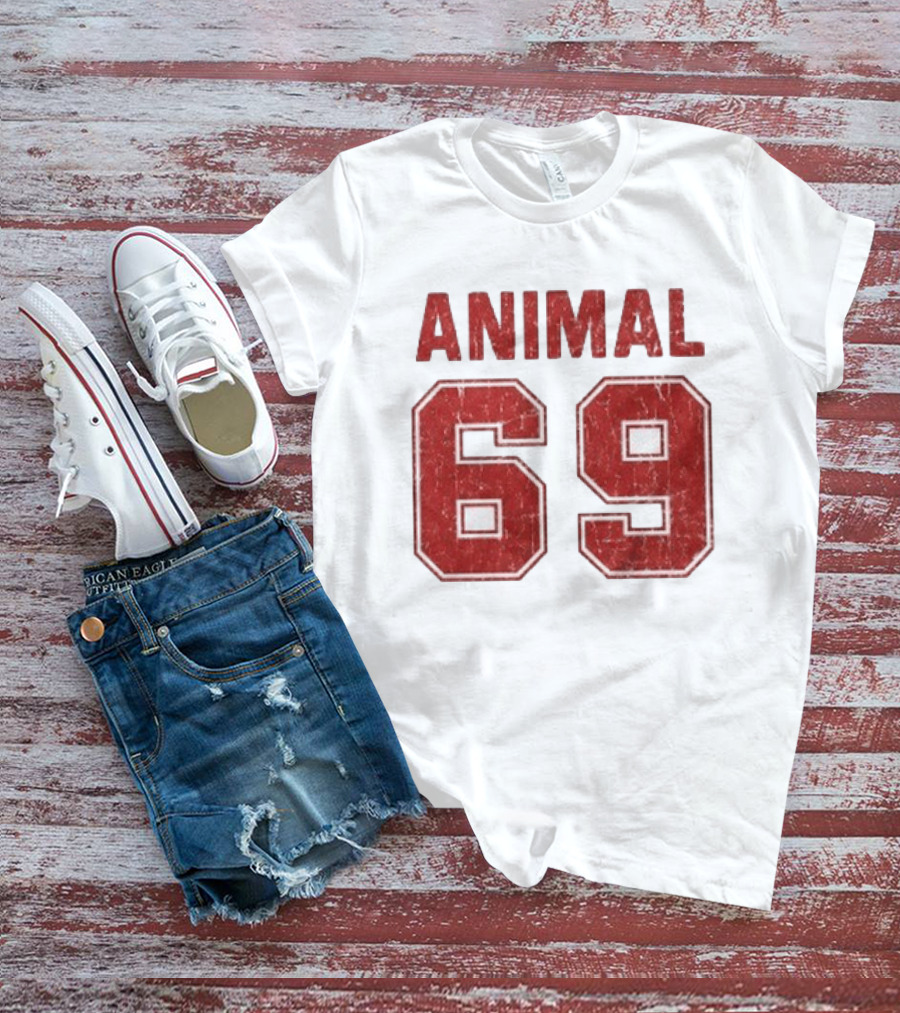 Justin Bieber Animal 69 Retro Jersey T-Shirt