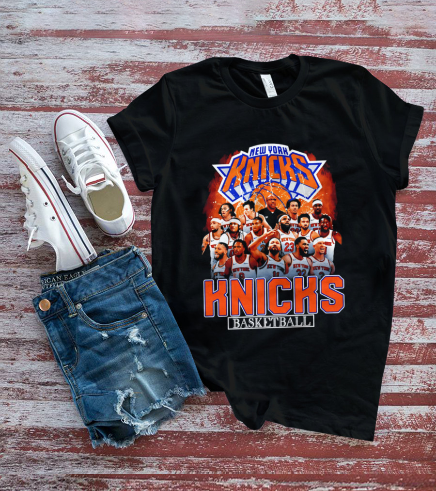 New York Knicks Basketball Team 2026 T-Shirt