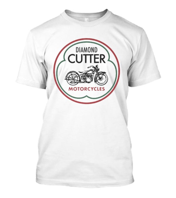 Diamond Cutter Motorcycles Vintage Classic Motorcycle Ride T-Shirt