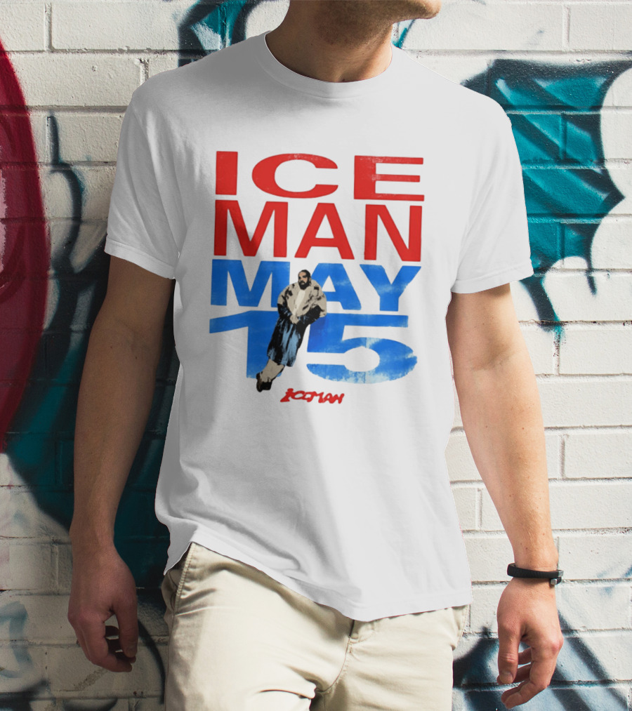 Drake Iceman May 15 Blue Red Styling 2026 Album Cover T-Shirt