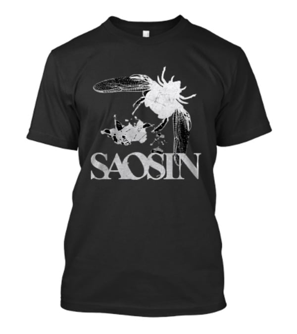 Saosin 20 Years Celebration Self Titled Album With Floral T-Shirt