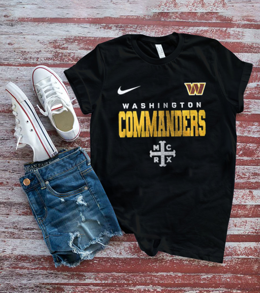 Washington Commanders My Chemical Romance NCRX Black Parade Collaboration T-Shirt