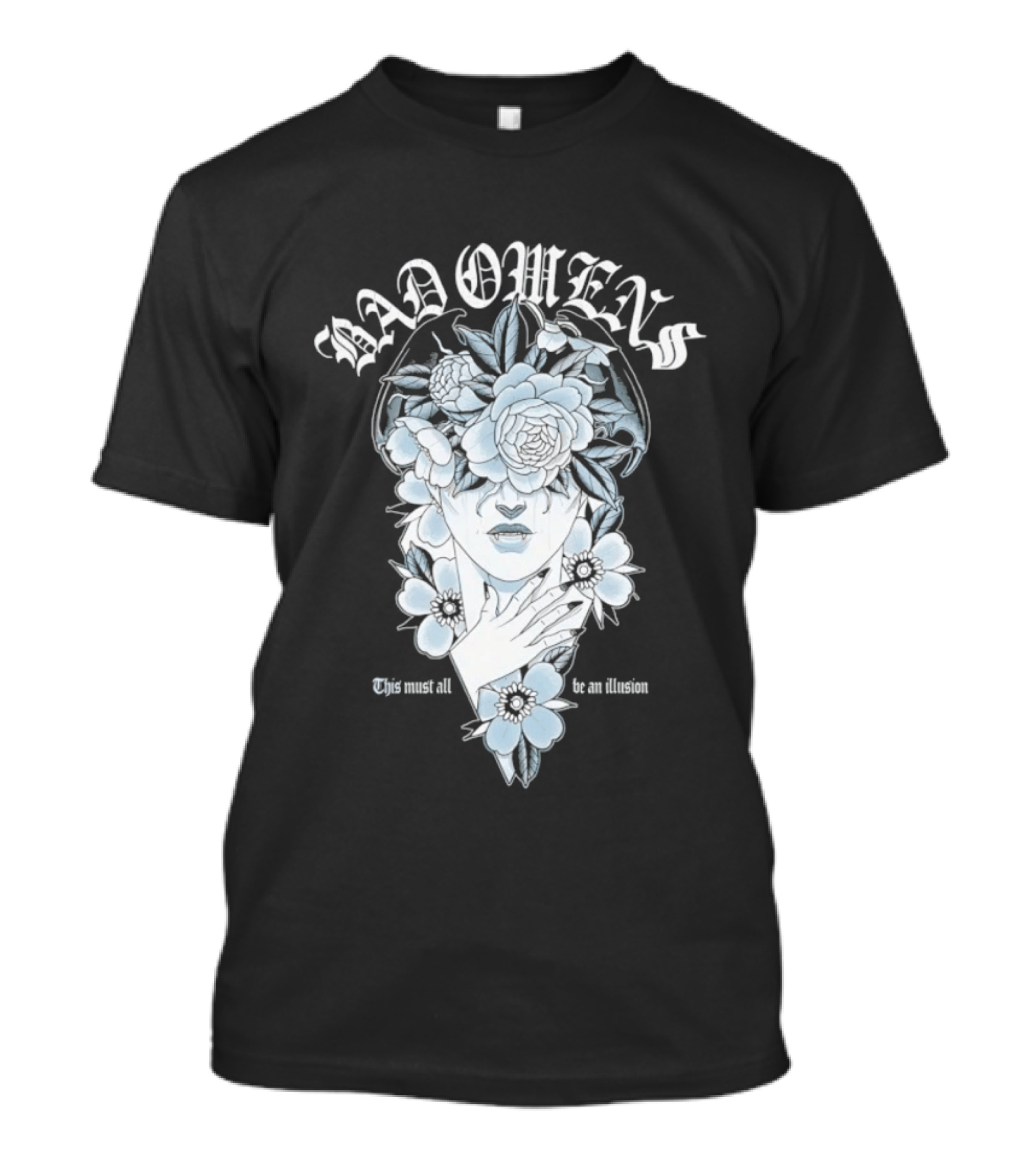 Bad Omens This Must All Be An Illusion Floral T-Shirt