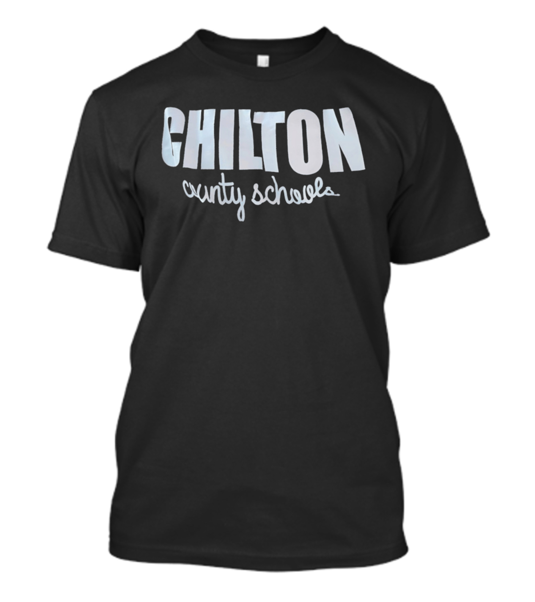 Chilton County Schools Bold Text Educational Insights T-Shirt