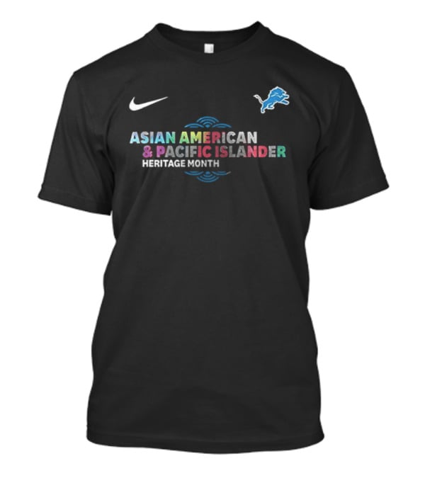 Nike Detroit Lions Asian American Pacific Islander Heritage Month T-Shirt