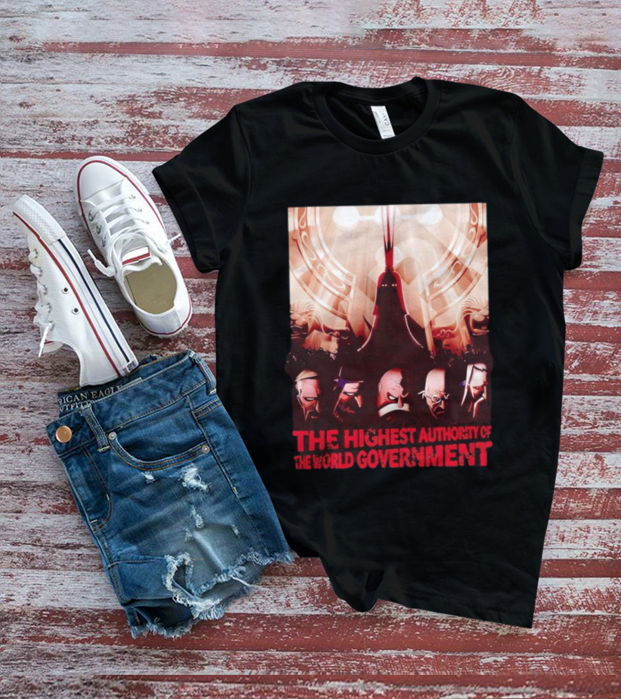 The Highest Authority Of The World Government Five Elders Scene T-Shirt