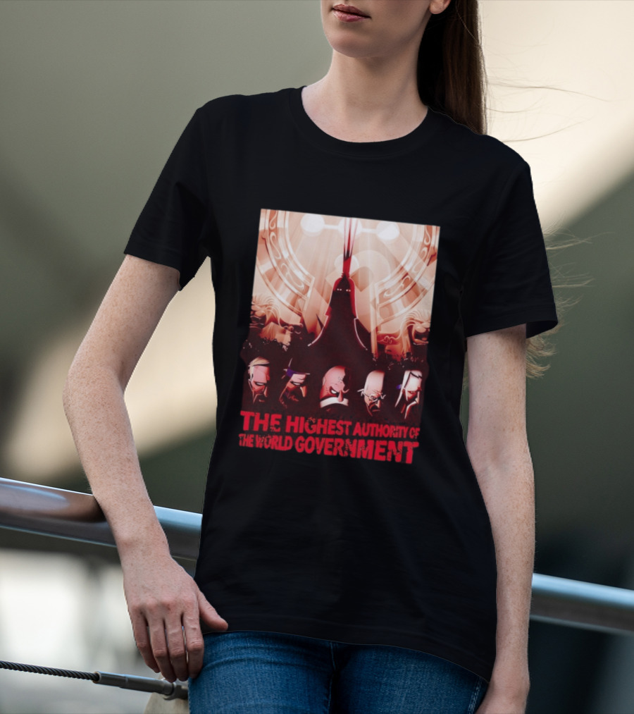 The Highest Authority Of The World Government Five Elders Scene T-Shirt