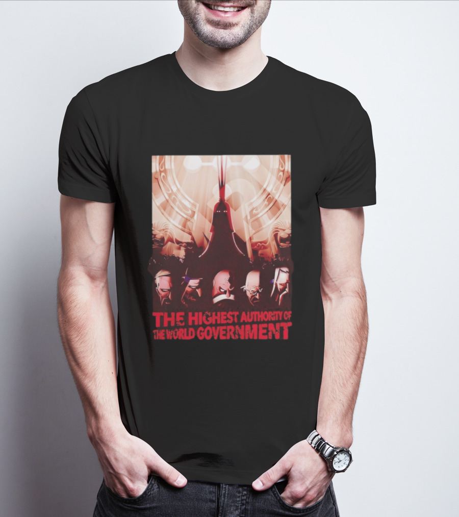 The Highest Authority Of The World Government Five Elders Scene T-Shirt
