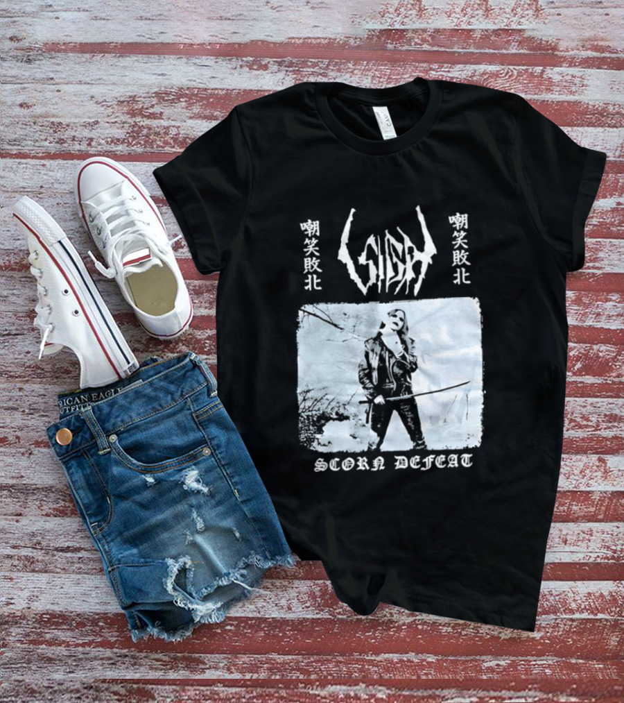 Sigh Scorn Defeat Samurai Japanese Metal T-Shirt