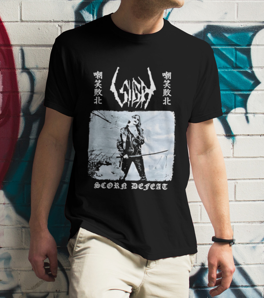 Sigh Scorn Defeat Samurai Japanese Metal T-Shirt