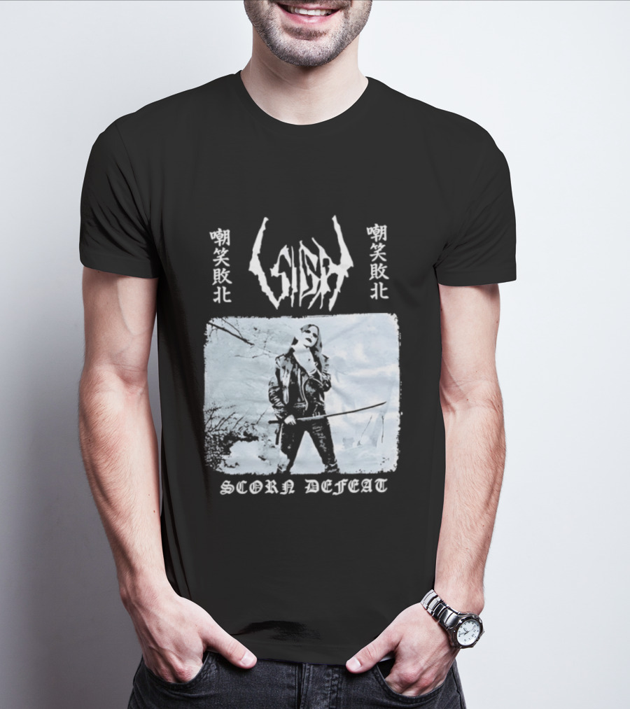 Sigh Scorn Defeat Samurai Japanese Metal T-Shirt