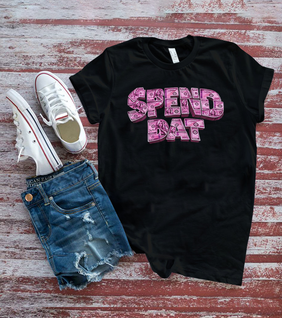 Spend Dat Pink Money Aesthetic Cash T-Shirt