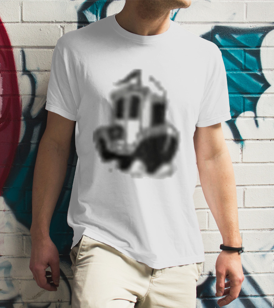Dudes Factory Anchor Vintage Cartoon Style Nautical T-Shirt