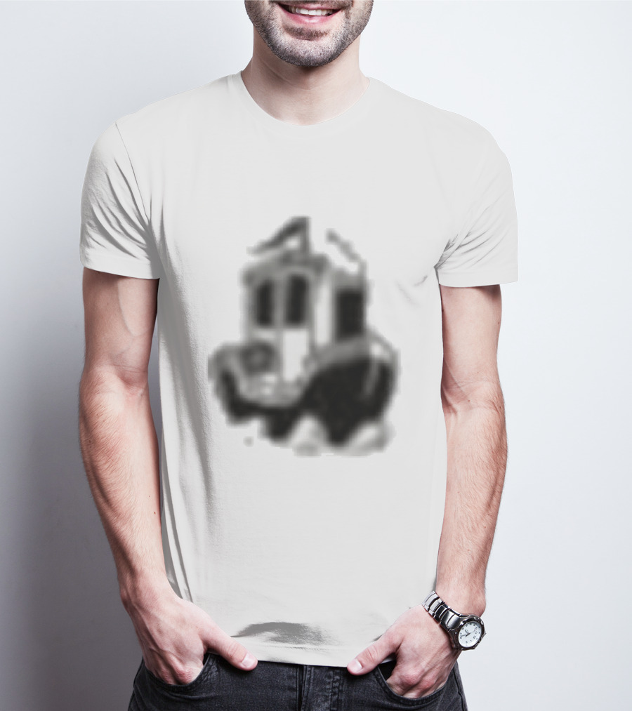 Dudes Factory Anchor Vintage Cartoon Style Nautical T-Shirt