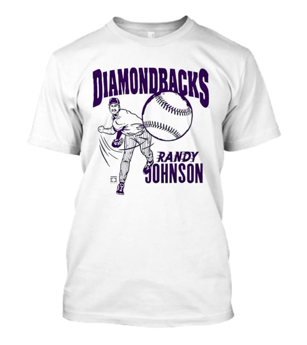 Randy Johnson Arizona Diamondbacks Cooperstown Collection Baseball T-Shirt