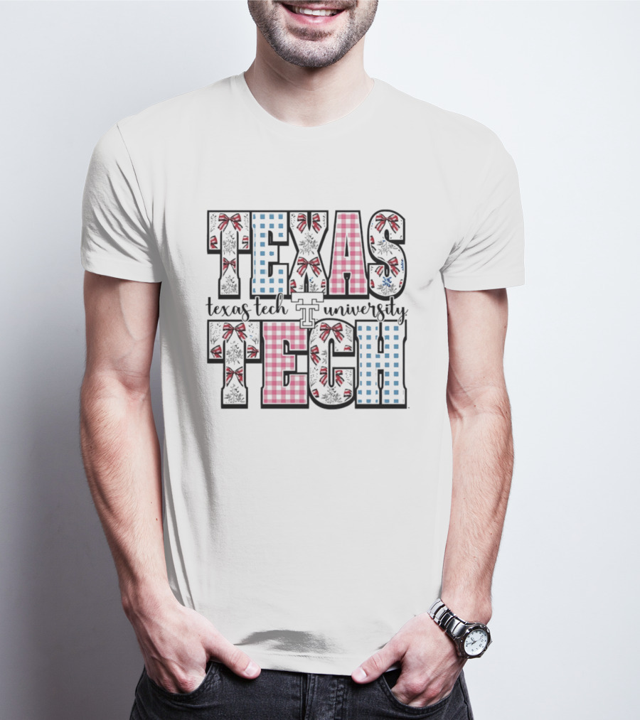 Texas Tech University Coquette Bow T-Shirt