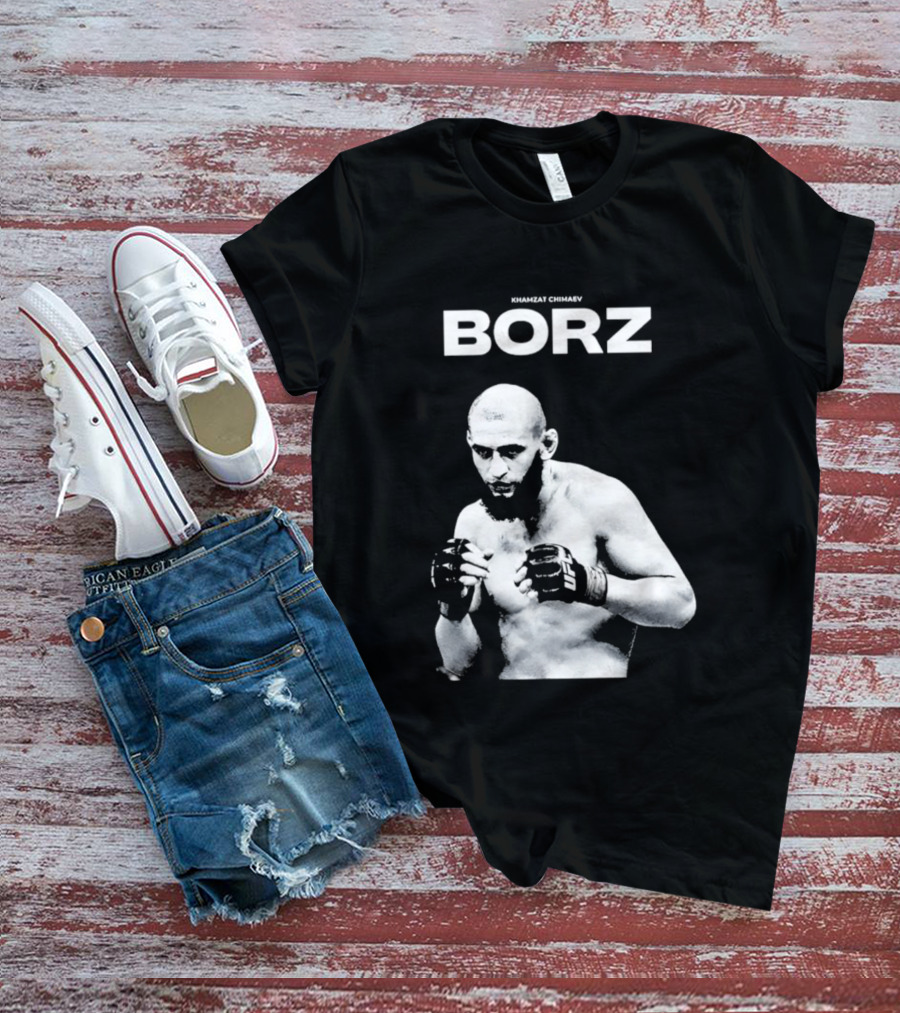 Khamzat Chimaev Borz Fighter Recognition T-Shirt