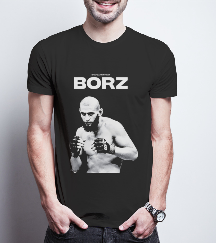 Khamzat Chimaev Borz Fighter Recognition T-Shirt