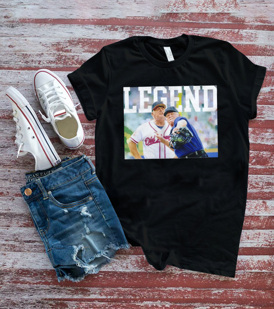Legend Bobby Cox Old Atlanta Braves T-Shirt