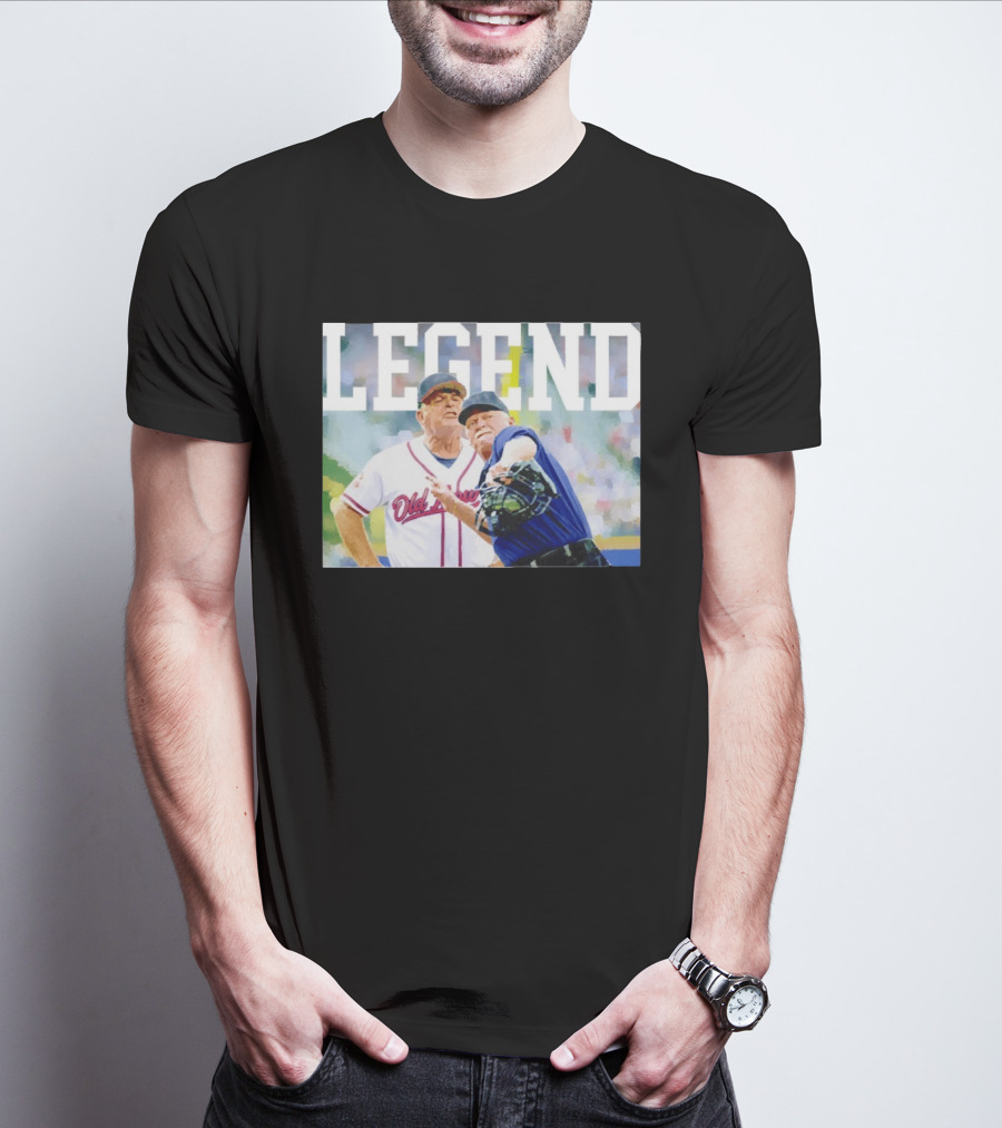 Legend Bobby Cox Old Atlanta Braves T-Shirt