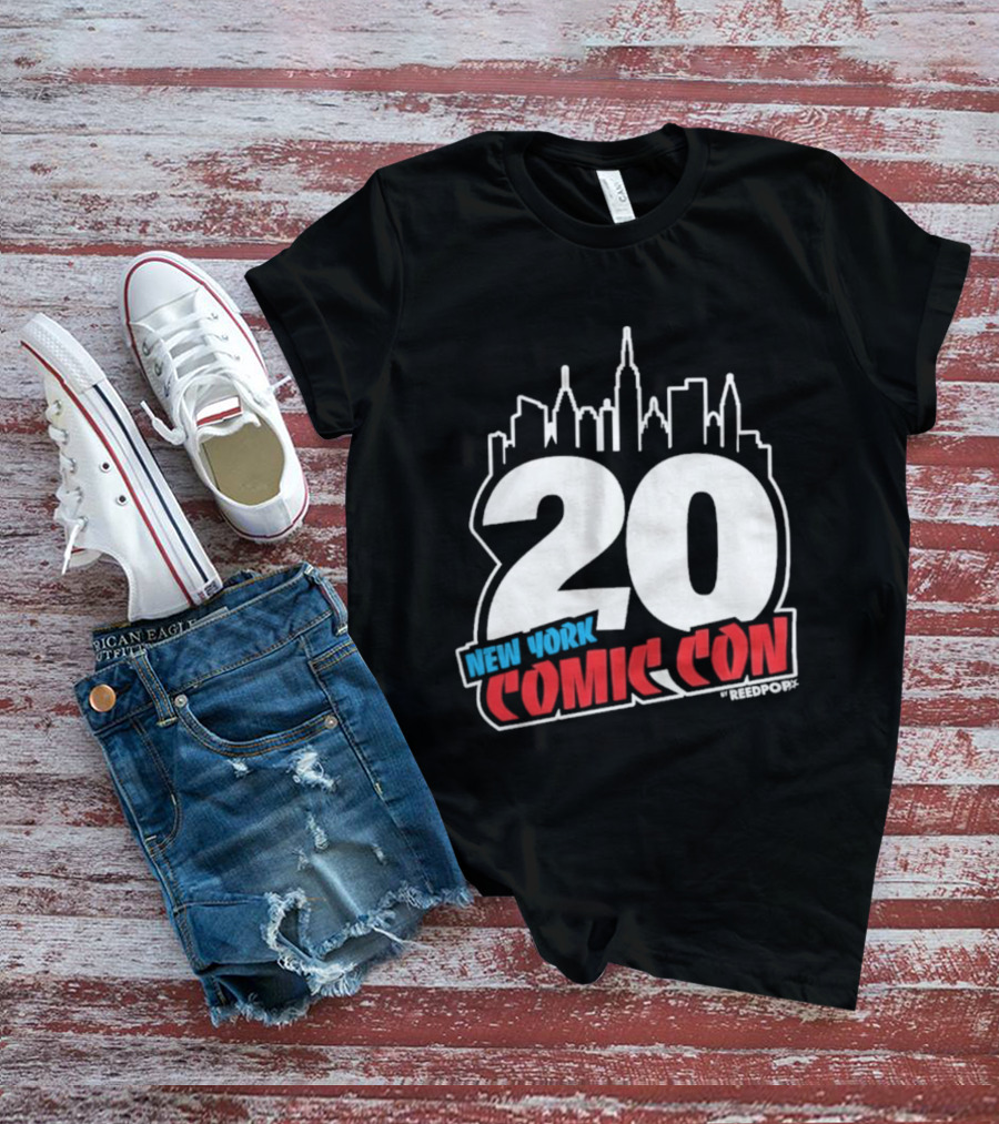 New York Comic Con 20th Anniversary 2026 Skyline Celebration NYCC T-Shirt