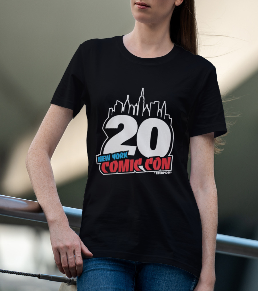 New York Comic Con 20th Anniversary 2026 Skyline Celebration NYCC T-Shirt