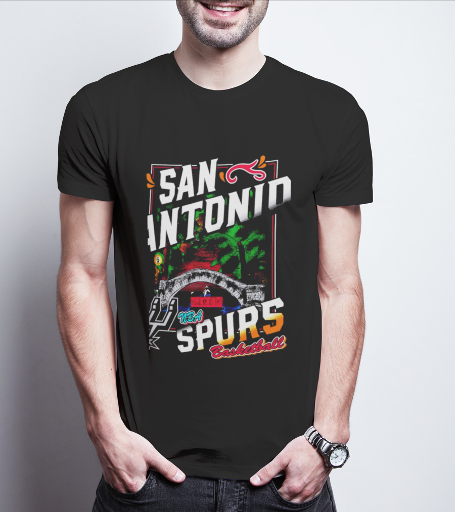 San Antonio Spurs NBA Basketball T-Shirt