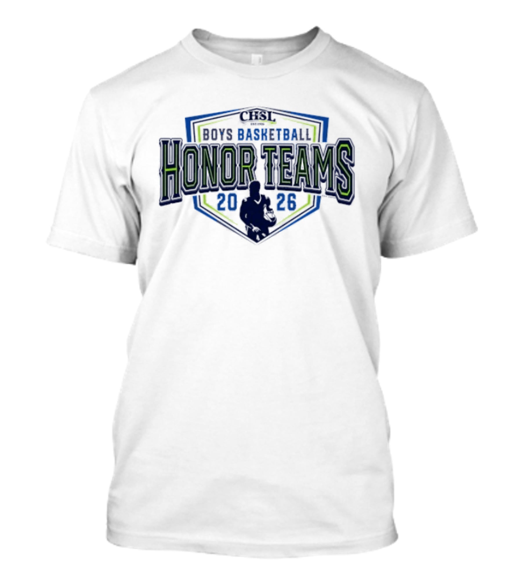 2026 CHSL Boys Basketball Honor Teams T-Shirt