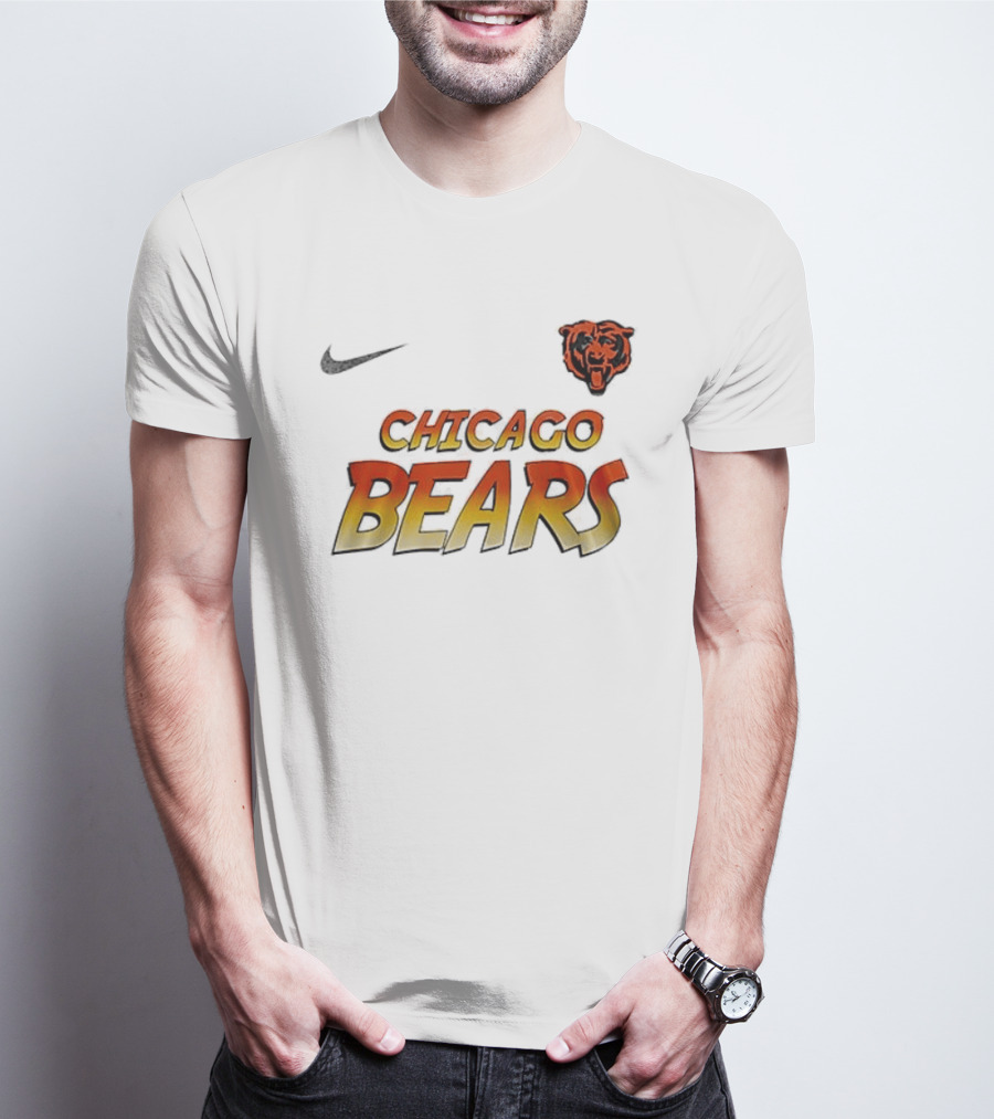 Nike Chicago Bears Indiana Jones Style Collaboration T-Shirt