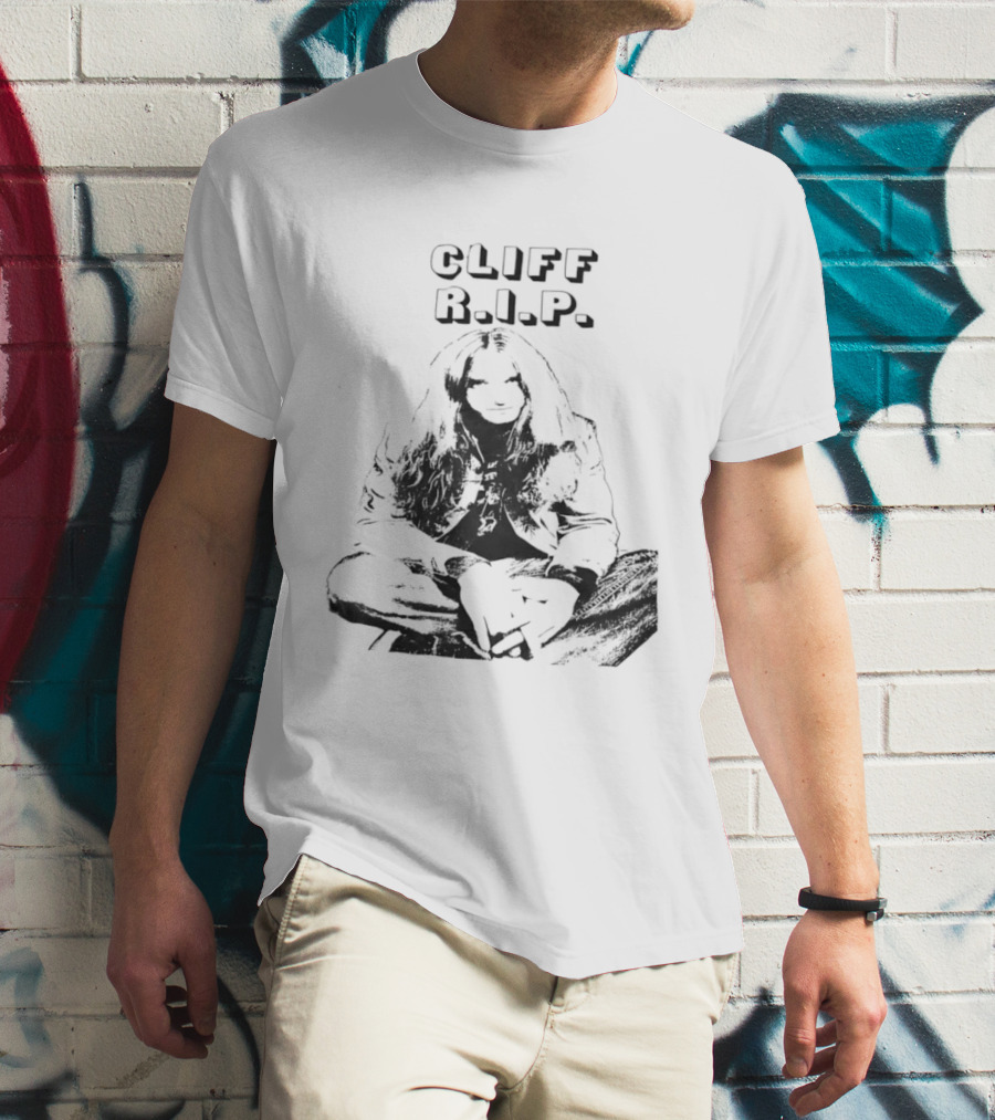 Cliff RIP Graphic Rock Memorabilia T-Shirt