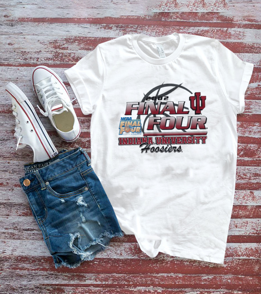 NCAA Final Four 2002 Indiana University Hoosiers T-Shirt