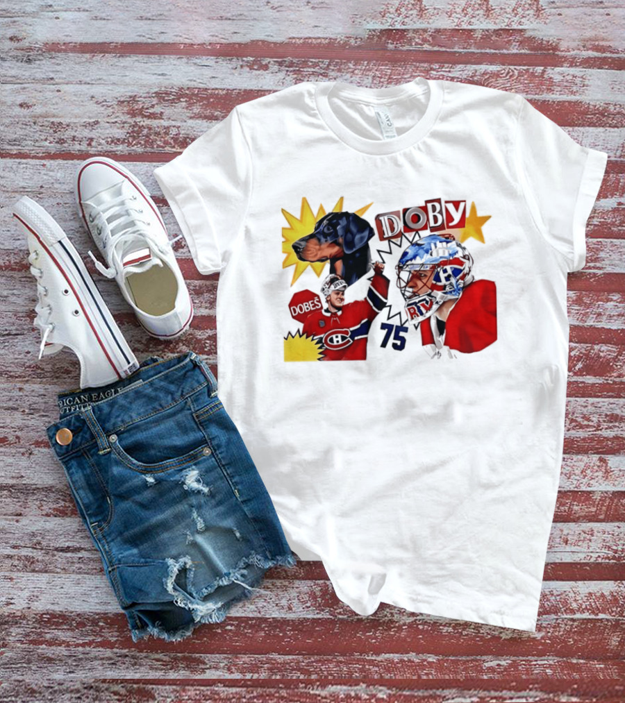 Jakub Dobes Doby Montreal Canadiens 75 T-Shirt