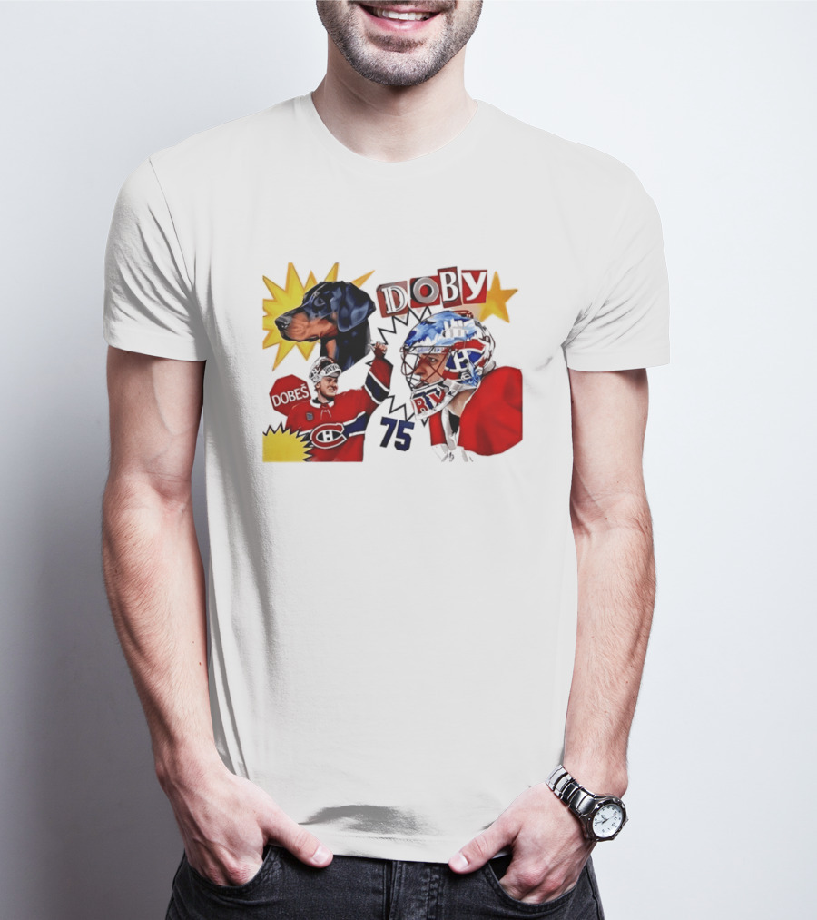 Jakub Dobes Doby Montreal Canadiens 75 T-Shirt