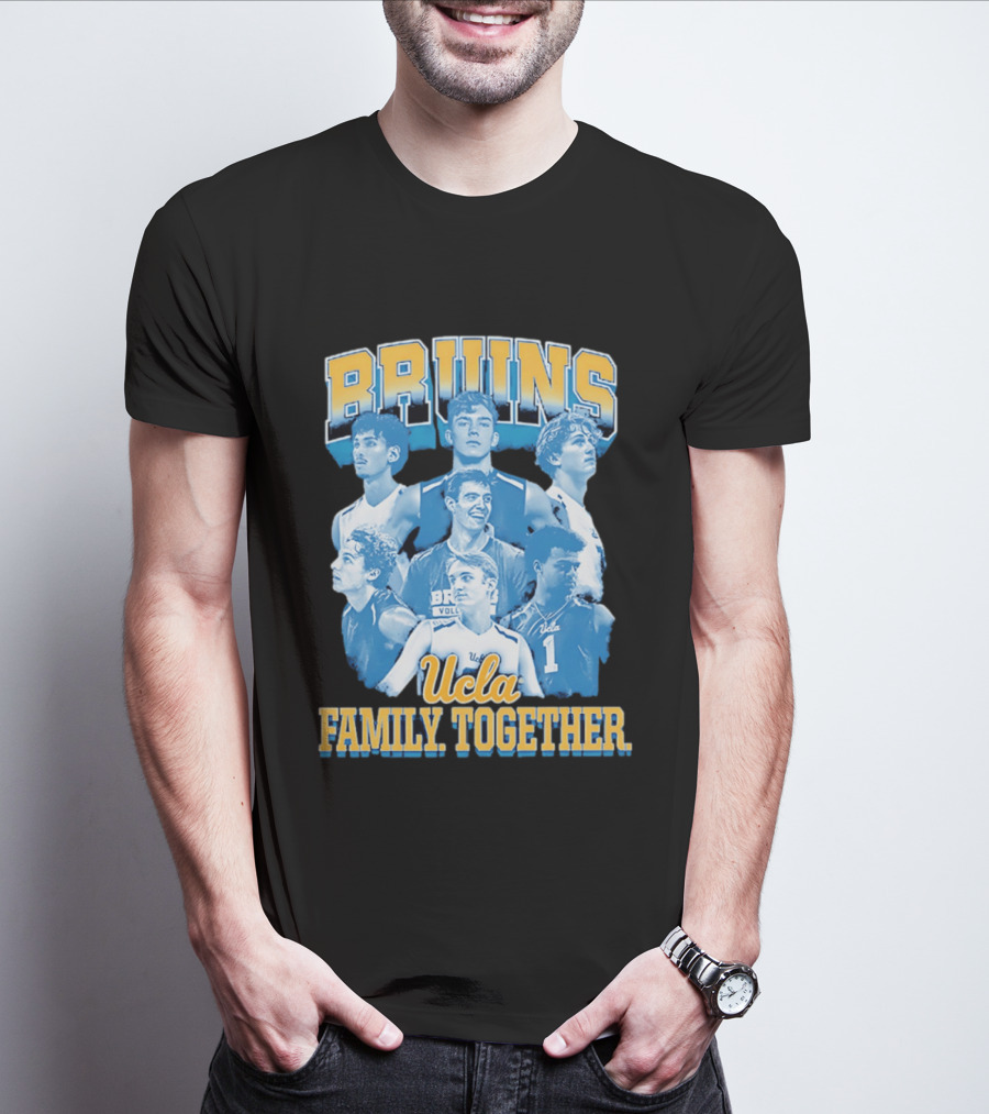 Bruins Volleyball UCLA Family Together Team Spirit T-Shirt
