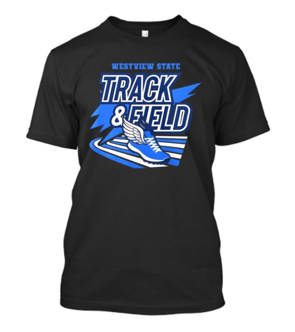 Westview State Track And Field 2026 Winged Shoe T-Shirt