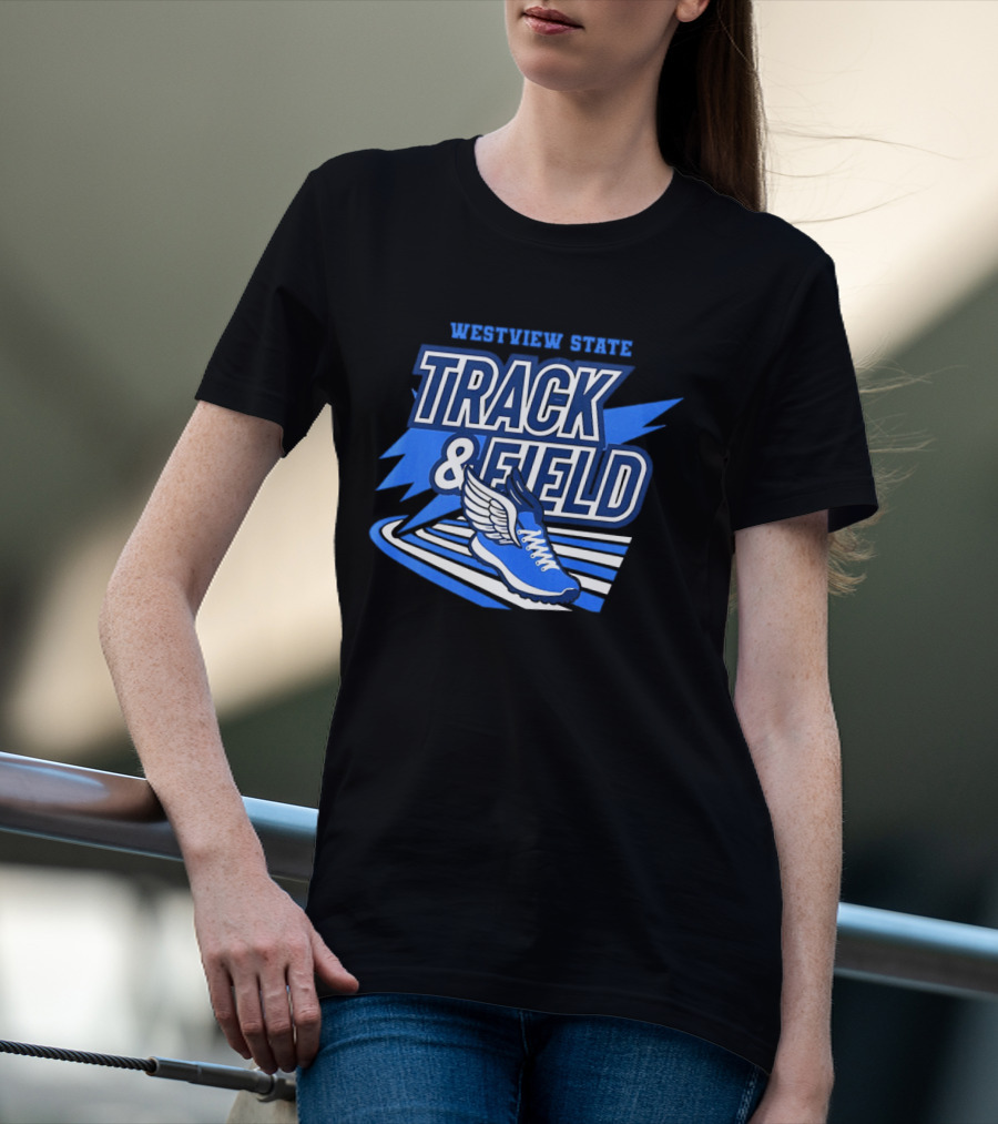 Westview State Track And Field 2026 Winged Shoe T-Shirt