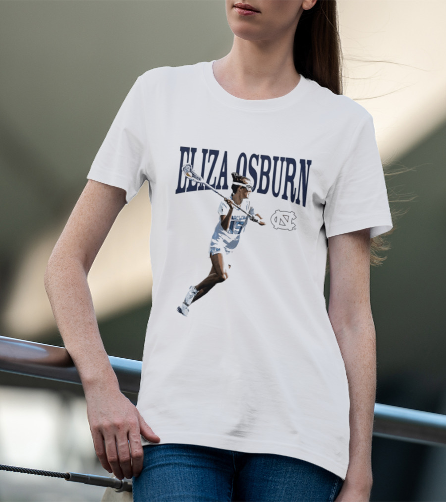 Eliza Osburn North Carolina Lacrosse Tar Heels T-Shirt
