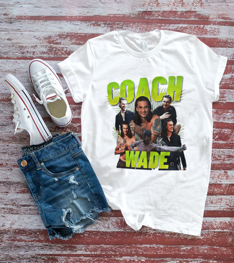 Coach Wade Survivor Tattooed Icon Collage T-Shirt