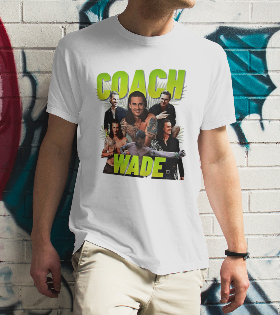 Coach Wade Survivor Tattooed Icon Collage T-Shirt