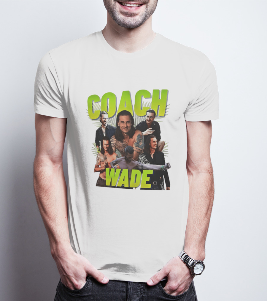 Coach Wade Survivor Tattooed Icon Collage T-Shirt