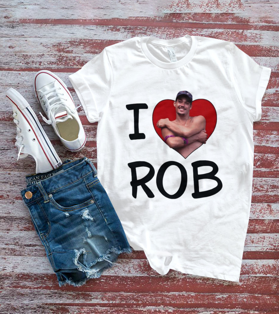 I Heart Rob Boston Rob Mariano Hugging Image T-Shirt