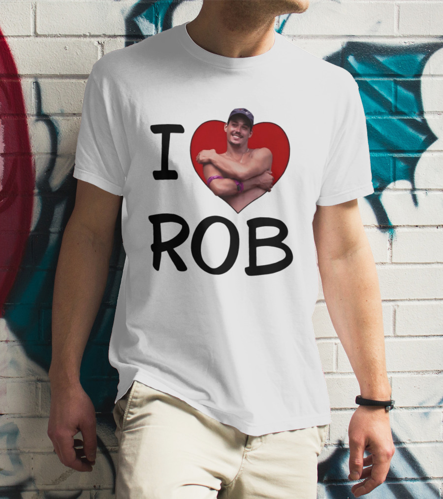 I Heart Rob Boston Rob Mariano Hugging Image T-Shirt