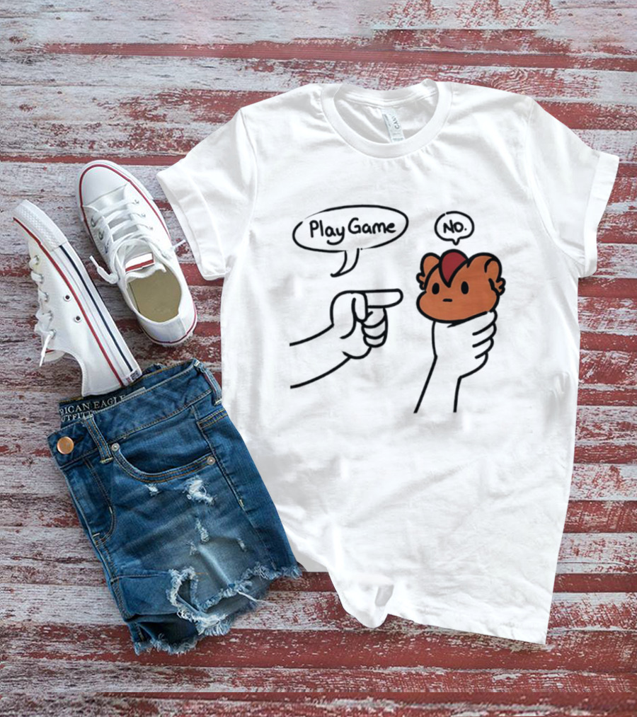 Jyggy Play Game No Gesture Meme Humor T-Shirt