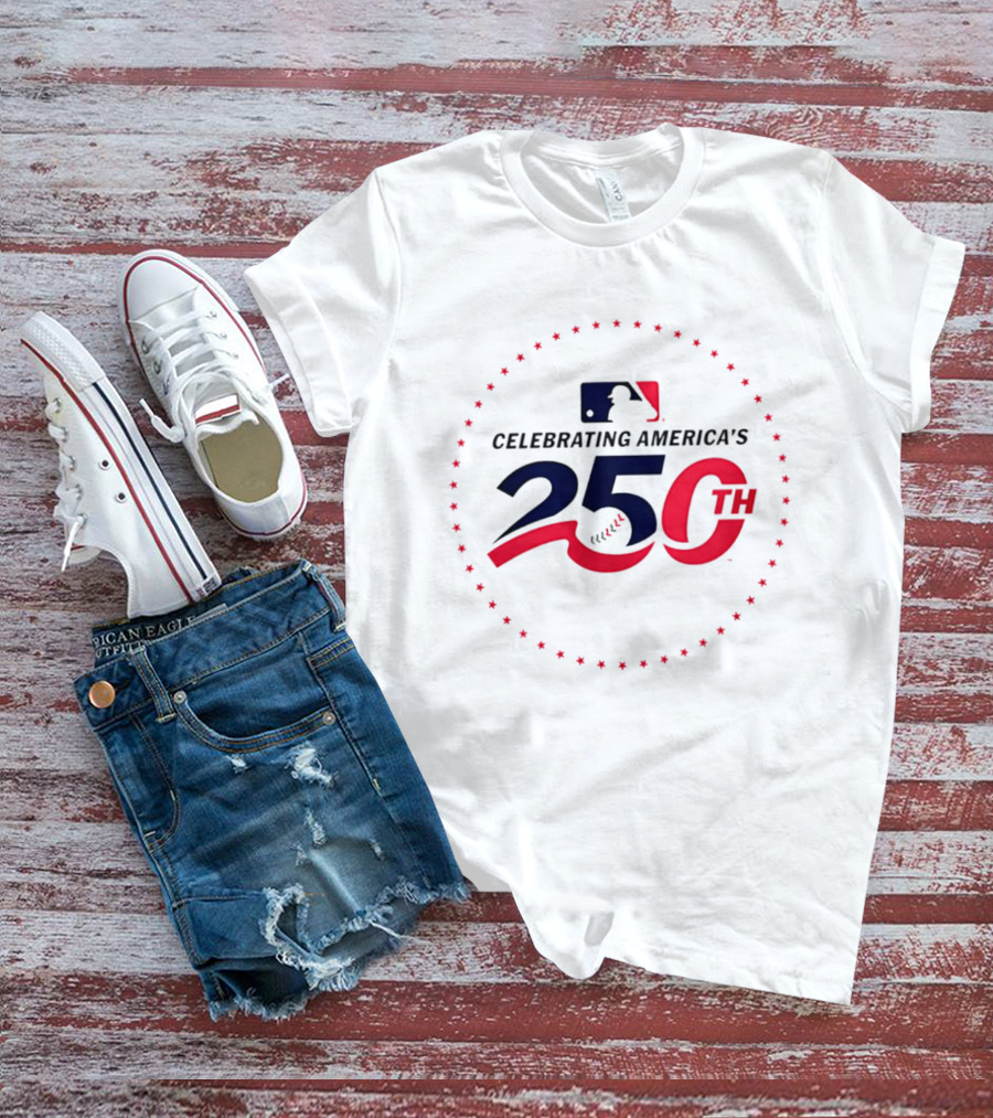 Philadelphia Phillies 250th Anniversary America Celebration MLB T-Shirt