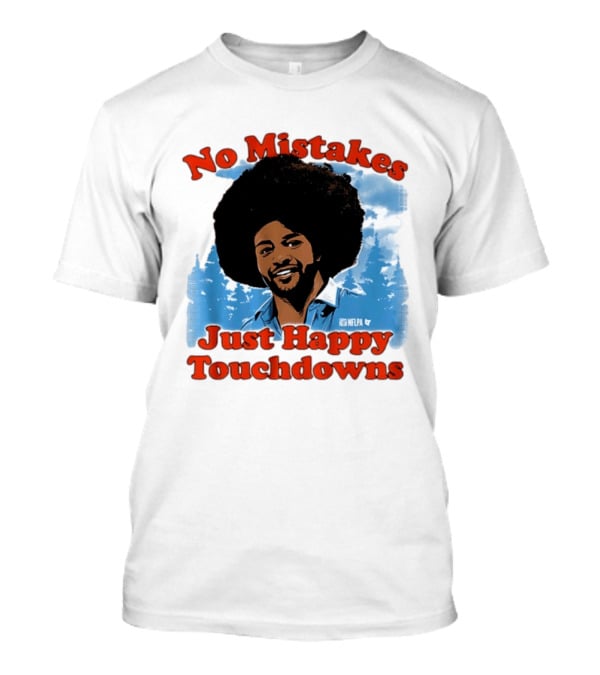 Rome Odunze No Mistakes Just Happy Little Touchdowns NFLPA T-Shirt