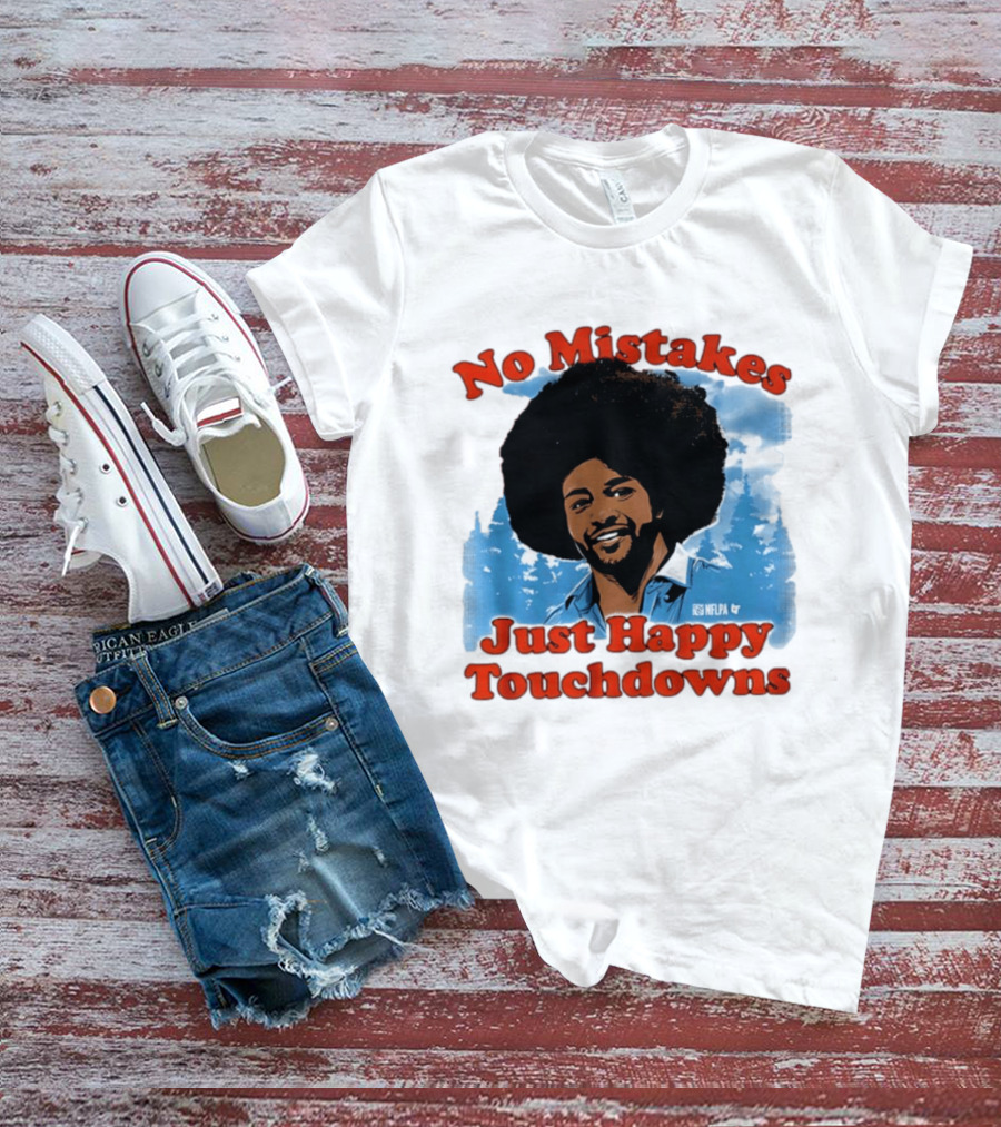 Rome Odunze No Mistakes Just Happy Little Touchdowns NFLPA T-Shirt