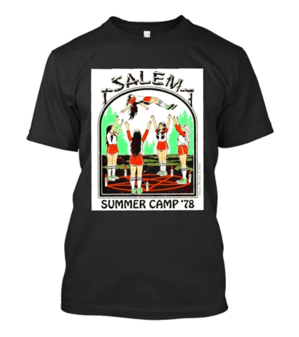Salem Summer Camp '78 Ritual With Girls In Red And White Outfits T-Shirt